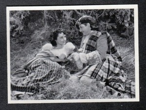1940 Movie Card of ROBERT DONAT & PATRICIA HILLIARD in THE GHOST 1935 René Clair