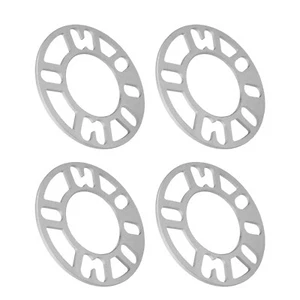 4x 5mm 3/16" Universal Wheel Spacers 5x4.5 5x4.75 5x108 5x110 5x112 5x115 5x120 - Picture 1 of 10