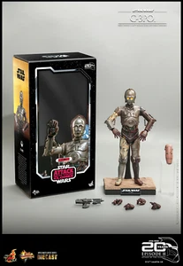MMS650 Hot Toys Star Wars Attack Of The Clones C-3PO Die Cast 1/6 Figure NEW - Picture 1 of 9