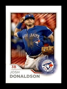 2017 Topps Stickers #34 Josh Donaldson Toronto Blue Jays Baseball 