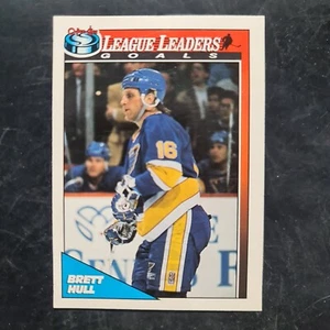 1991-92 O-Pee-Chee #190 Brett Hull LL - Bild 1 von 2