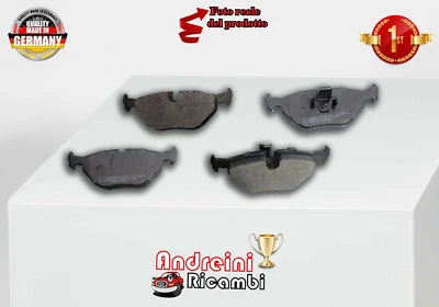 KIT 4 PASTICCHE FRENI POSTERIORI BMW 520 I E39 110KW DAL 1996 -> 2000 184 - Immagine 1 di 3