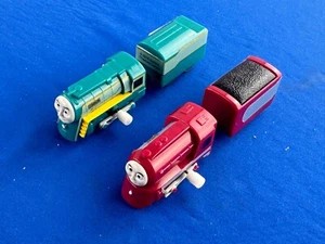 CONNOR + CAITLIN con TENDERS / Thomas Capsule Plarail TOMY 2016-2017 - Foto 1 di 12