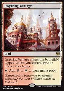 MTG INSPIRING VANTAGE FOIL PLAYED - PROSPETTIVA ISPIRATRICE - KLD - MAGIC - Picture 1 of 1