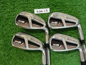 TaylorMade M6 Irons 7-P KBS Max 85 Regular Steel - Picture 1 of 8