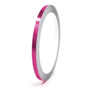 10m Zierstreifen 3mm Chrom Pink Auto Motorrad Dekorstreifen Seitenstreifen - Picture 1 of 5