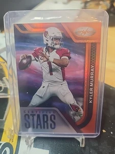 2022 CERTIFIED  KYLER MURRAY CERTIFIED STARS MIRROR ORANGE 58/149 #CS-4 - Picture 1 of 3