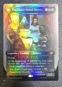 Die drei seltsamen Schwestern - Henrika Domnathi Innistrad: Crimson Vow Foil MTG NM - Bild 1 von 2