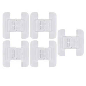 Refrigerator and Cabinet Lock Buckle Set 5pcs for Secure Closure and Safety - Afbeelding 1 van 10