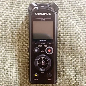 OLYMPUS Linear PCM Recorder 8GB LS-P2 Black LS-P2 BLK From Japan Sound Music - Picture 1 of 1