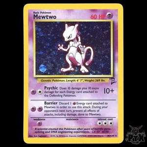 Mewtwo #10/130 Base Set 2 LP/Lightly Played Pokemon 1999 - Picture 1 of 2