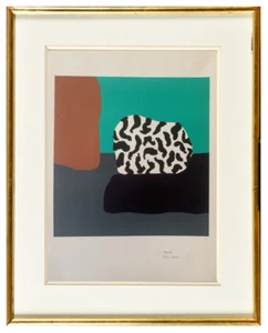 FERNAND DUBUIS (1908-1991) LITHOGRAPHIE ORIGINALE ABSTRACTION SIGNEE (71) - Bild 1 von 5