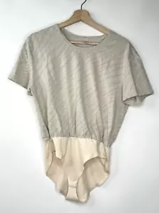 Smash and Tess Women Size S Bodysuit One Piece Lined Short Sleeve Thong Top - Picture 1 of 7