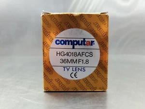 Computar HG4018AFCS TV Lens, 36mm, F1.8 Auto Iris.                         5D-24 - Picture 1 of 3