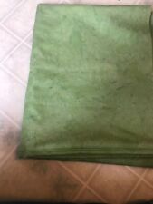 Leaf Green Water look Print Hoffman Batik Cotton 2 7/8 Yards Vintage Fabric