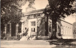 Southington Conn.U.S. Post Office CT Black White Sepia Chrome Postcard 10P - Picture 1 of 2