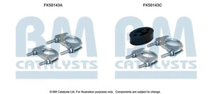 FK50143C KIT DE MONTAJE PARA TUBO DE ESCAPE DELANTERO BM50143C - Imagen 1 de 1