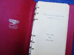 Camellia Garden Club 1956-1958, Gastonia, NC Anuarios de Colección Nombres, Conoce Información - Imagen 1 de 10