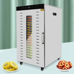 20 Trays Stainless Steel Electric Food Dehydrator LED Light Digital Timer 1700W - Picture 1 of 16