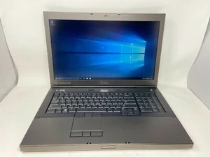 Dell Precision M6600 17" i7-2640M 2.8GHz 16GB 256GB SSD AMD Win 10 Gaming Laptop - Picture 1 of 8