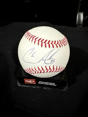 克里斯·阿彻签名美国职棒大联盟棒球雷斯、海盗、双胞胎带 ONYX 认证 — 第 1/4 张图片