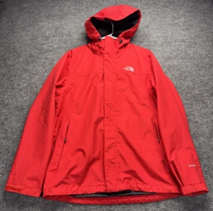 The North Face HyVent Herren Gr: S wasserdichte Regenjacke mit Kapuze rot Wandern Camp - Bild 1 von 11