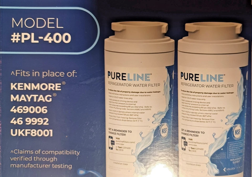 7X Maytag UKF8001 Kenmore 469006 46992 Compatible Refrigerator Water Filter - Image 1 of 4