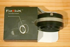 Fotoiox Precision Lens Adapter Fuji Mount, NIK(G)-NEX  - Bild 1 von 4