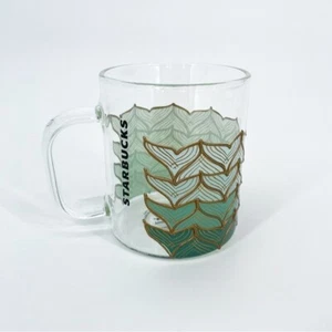 Starbucks 50th Anniversary Glass Sirens Tail Mermaid Mug - Picture 1 of 7