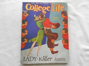 COLLEGE LIFE Magazine-DECEMBER,1931 - Picture 1 of 6