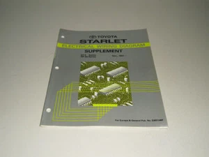 Manual de Taller/Eléctrico Alambrado Diagrama Eléctrico Toyota Starlet St. - Imagen 1 de 1