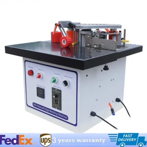 1200W, Self Cutting Edge Banding Machine Double Gluing Edge Banding Machine NEW - Picture 1 of 17