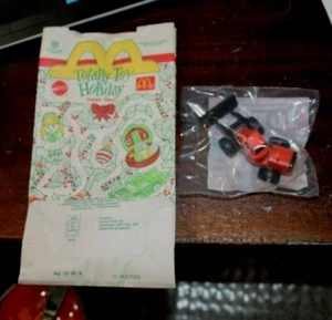 Ronald McDonald Presents TONKA Happy Meal #5 LOADER Unopened w/1993 Holiday Bag - Picture 1 of 2