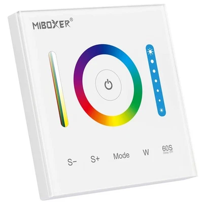 P3 Wall-Mounted Full Touch Panel Controller for 3528 5050 2835 RGB RGBW RGB+C... - Image 1 of 4