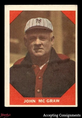 Fleer #66 1960 John McGraw Yankees en muy buen estado/excelente - excelente Foto 1 de 2