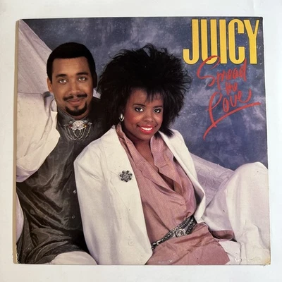 Juicy - Spread The Love - Vinyl LP VG+/VG - Image 1 of 4