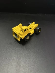 1979 Mattel Hot Wheels Caterpillar Dump Truck yellow Hong Kong die cast - Picture 1 of 4