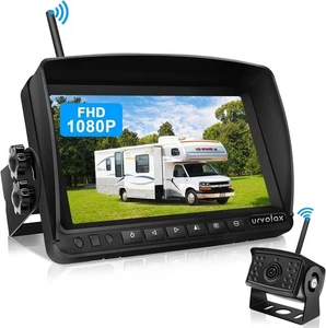 7 Zoll Monitor IP69K wasserdichte Auto Rückfahrkamera Funk URVOLAX Rückfahrkamer - Bild 1 von 4