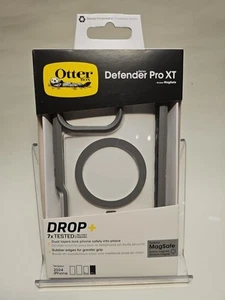 OtterBox Defender Pro XT Case for Apple iPhone 16 Pro Max - 6.9" (Clear/Gray) - Picture 1 of 24