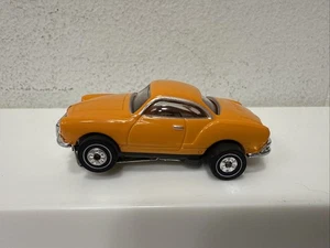 Auto World 1963 VW Volkswagen Karmann Ghia Orange Slot Car - Picture 1 of 5