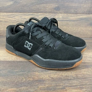 DC Men’s Central Skate Shoes Black/Black/Gum Cupsole Size UK 9.5 (EUR 44) - Picture 1 of 8
