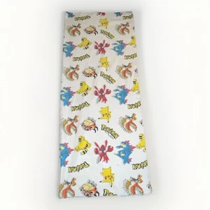 Vintage 1996 Nintendo Pokemon 90"×74" Blanket Throw Pikachu Made In USA - Bild 1 von 8