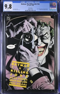 Batman: The Killing Joke CGC 9.8 White Pages - Alan Moore & Bolland - 3rd Print - Image 1 of 2
