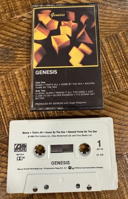 Genesis Self Titled Cassette Tape Atlantic 1983 Phil Collins *FREE SHIPPING* - Image 1 of 3