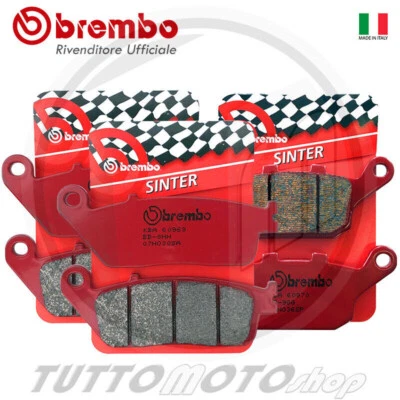 PASTIGLIE BREMBO SINTER KAWASAKI Z650 2017 2018 2019 KIT ANTERIORI + POST. Z 650 - Immagine 1 di 4