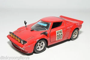 POLISTIL S-71 S 71 S71 LANCIA STRATOS RALLY RED EXCELLENT CONDITION - Picture 1 of 7