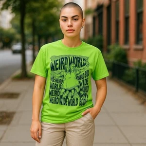 Weird Wild World Body T-Shirt Herren S gebraucht - Bild 1 von 4