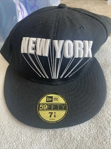 New Era 59FIFTY Original Auténtico New York Yankees 7 7/8 Sombrero Ajustado - Imagen 1 de 7