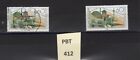 1988, German  stamps 1 mint, 1 used, SG2240,  PBT No.412.