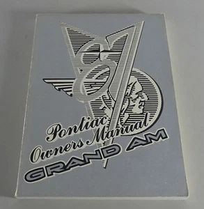 Owner ´S Manual/Manual Pontiac Grand Am Stand 1987 - Imagen 1 de 2